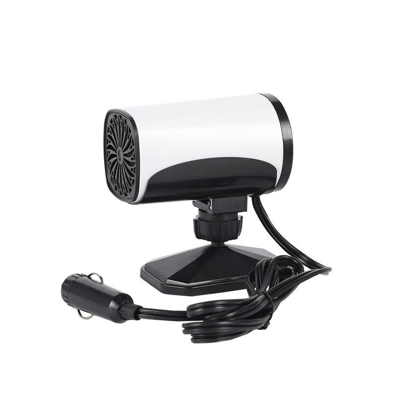 New Car Heater, Winter Vehicle Warmer, Windshield Defroster Defogger, Rotatable Electric Heater, 12V/24V Fast Heating Car Heating Fan