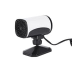 New Car Heater, Winter Vehicle Warmer, Windshield Defroster Defogger, Rotatable Electric Heater, 12V/24V Fast Heating Car Heating Fan