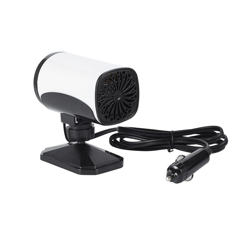 New Car Heater, Winter Vehicle Warmer, Windshield Defroster Defogger, Rotatable Electric Heater, 12V/24V Fast Heating Car Heating Fan