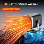 12V Car Heater, Windshield Defroster Defogger, Dual Use Heating & Cooling Vehicle Heater