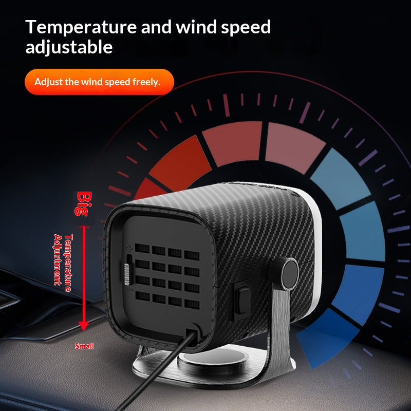 12V Car Heater, Windshield Defroster Defogger, Dual Use Heating & Cooling Vehicle Heater