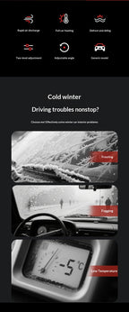 12V Car Heater, Windshield Defroster Defogger, Dual Use Heating & Cooling Vehicle Heater