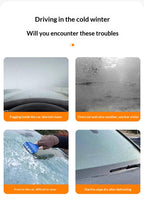 12V Car Hot and Cold Dual-use Heater, Windshield Defroster Snow Removal Demister