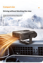 12V Car Hot and Cold Dual-use Heater, Windshield Defroster Snow Removal Demister