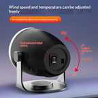 12V/24V Car Heater, Hot & Cold Dual-Use Windshield Defroster, Portable Car Defogger and Snow Removal Heater