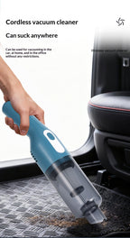 Wireless Car Vacuum Cleaner, Cordless Handheld Portable Brushless Vacuum for Car and Home Dual Use