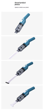 Wireless Car Vacuum Cleaner, Cordless Handheld Portable Brushless Vacuum for Car and Home Dual Use