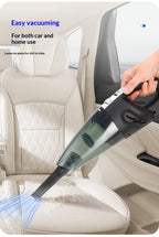 New Wireless Mini Car Vacuum Cleaner, Portable Handheld Desktop Vacuum for Car and Home Use