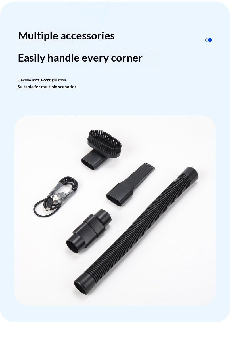 New Wireless Mini Car Vacuum Cleaner, Portable Handheld Desktop Vacuum for Car and Home Use