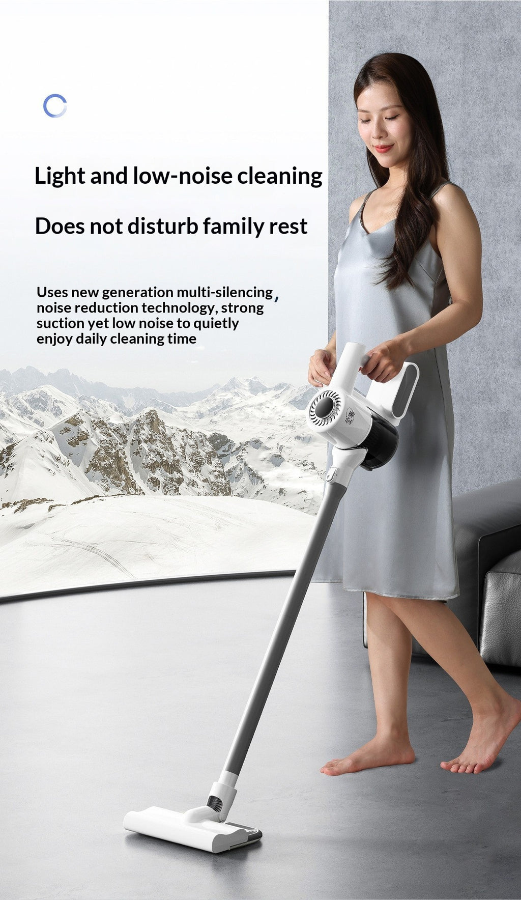 Love Wife Commercial Electric Special Strong Large Capacity High Power Sterilization Household Suction and Mop All-in-One Machine Anti-Mite Vacuum Cleaner