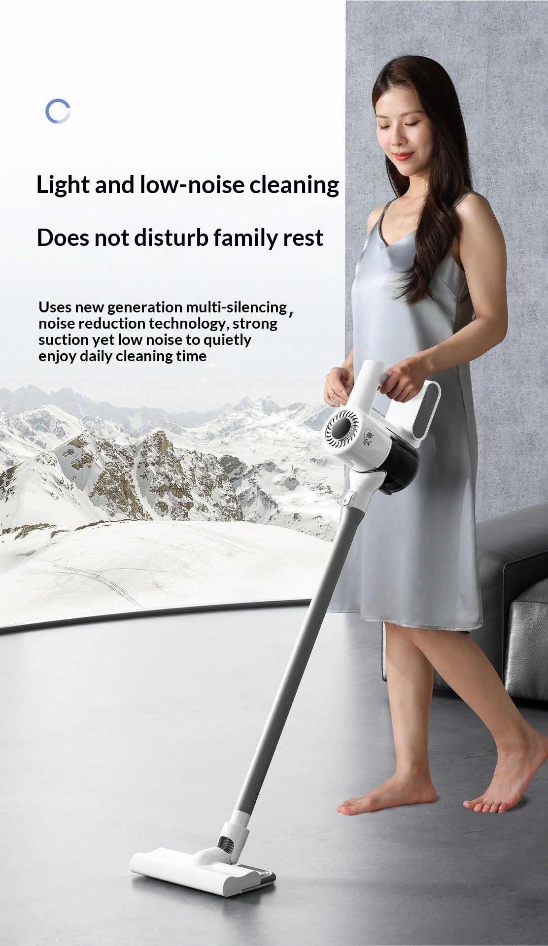 Love Wife Commercial Electric Special Strong Large Capacity High Power Sterilization Household Suction and Mop All-in-One Machine Anti-Mite Vacuum Cleaner