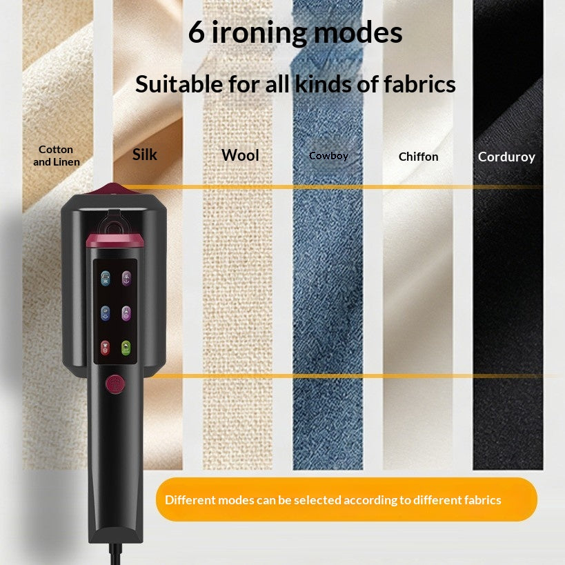 Handheld Steam Iron, Portable Mini Garment Steamer, Travel Fabric Wrinkle Remover for Dorm Home Use