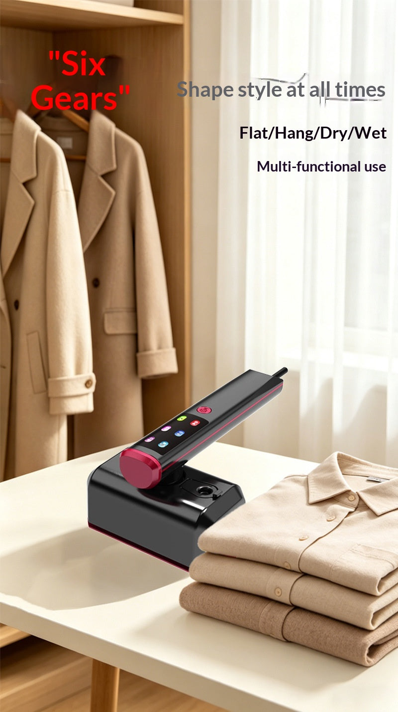 Handheld Steam Iron, Portable Mini Garment Steamer, Travel Fabric Wrinkle Remover for Dorm Home Use