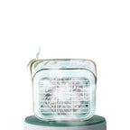 Desktop Mini Fan, 3 Speed Levels, USB Rechargeable, Portable Small Desk Fan for Office, Outdoor and Student Use