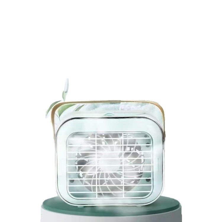Desktop Mini Fan, 3 Speed Levels, USB Rechargeable, Portable Small Desk Fan for Office, Outdoor and Student Use