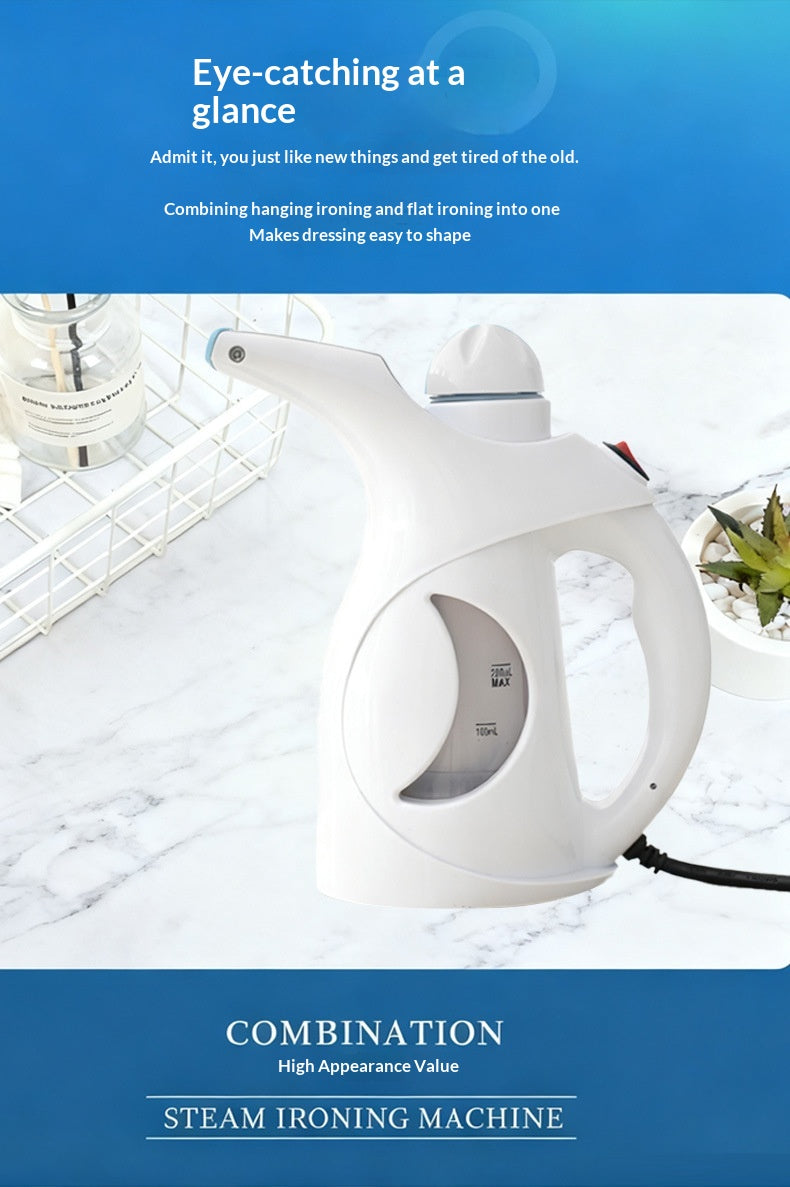Handheld Garment Steamer, Household Mini Portable Steam Iron, Travel Clothes Ironing Machine for Business Trip & Travel