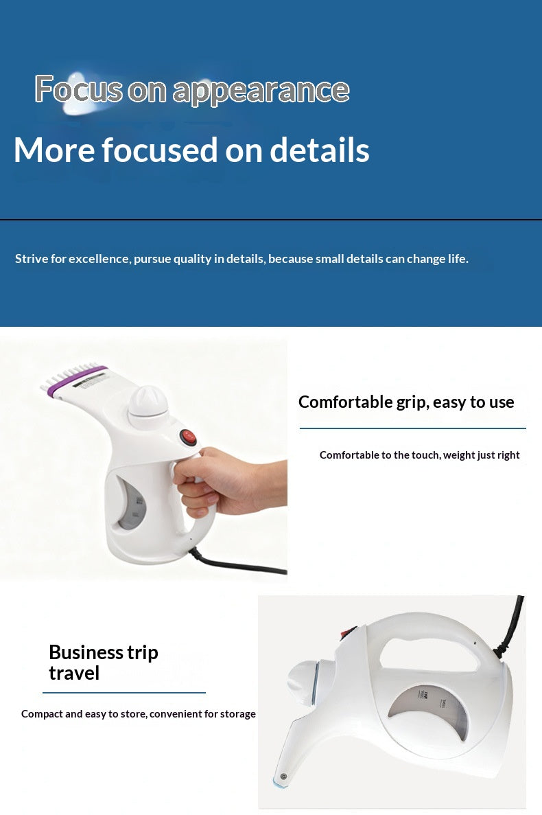 Handheld Garment Steamer, Household Mini Portable Steam Iron, Travel Clothes Ironing Machine for Business Trip & Travel