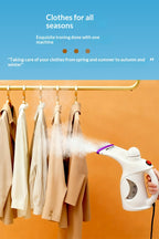 Handheld Garment Steamer, Household Mini Portable Steam Iron, Travel Clothes Ironing Machine for Business Trip & Travel