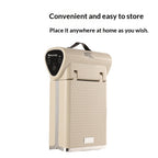 Portable Foldable Vertical Clothes Dryer, Indoor Household Wardrobe Type, Manual Quick-Drying Garment Care Machine, Customizable