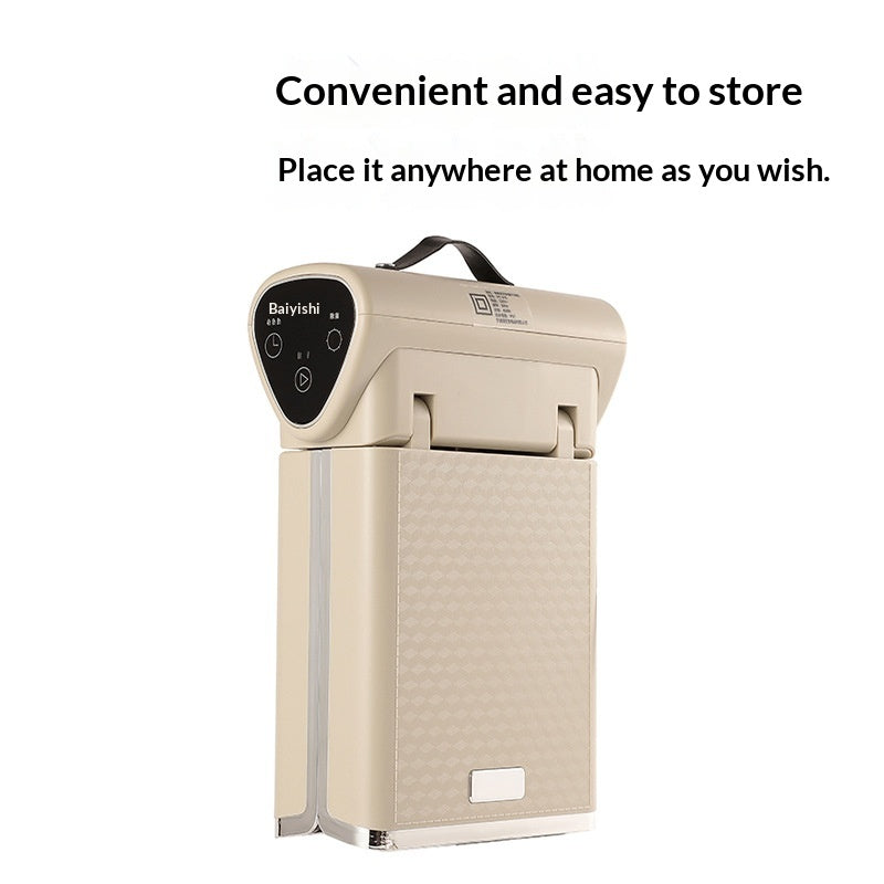 Portable Foldable Vertical Clothes Dryer, Indoor Household Wardrobe Type, Manual Quick-Drying Garment Care Machine, Customizable