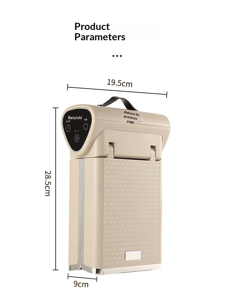Portable Foldable Vertical Clothes Dryer, Indoor Household Wardrobe Type, Manual Quick-Drying Garment Care Machine, Customizable