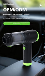 Wet & Dry Cordless Vacuum Cleaner, Blow & Suction Dual-purpose Duster for Car & Home