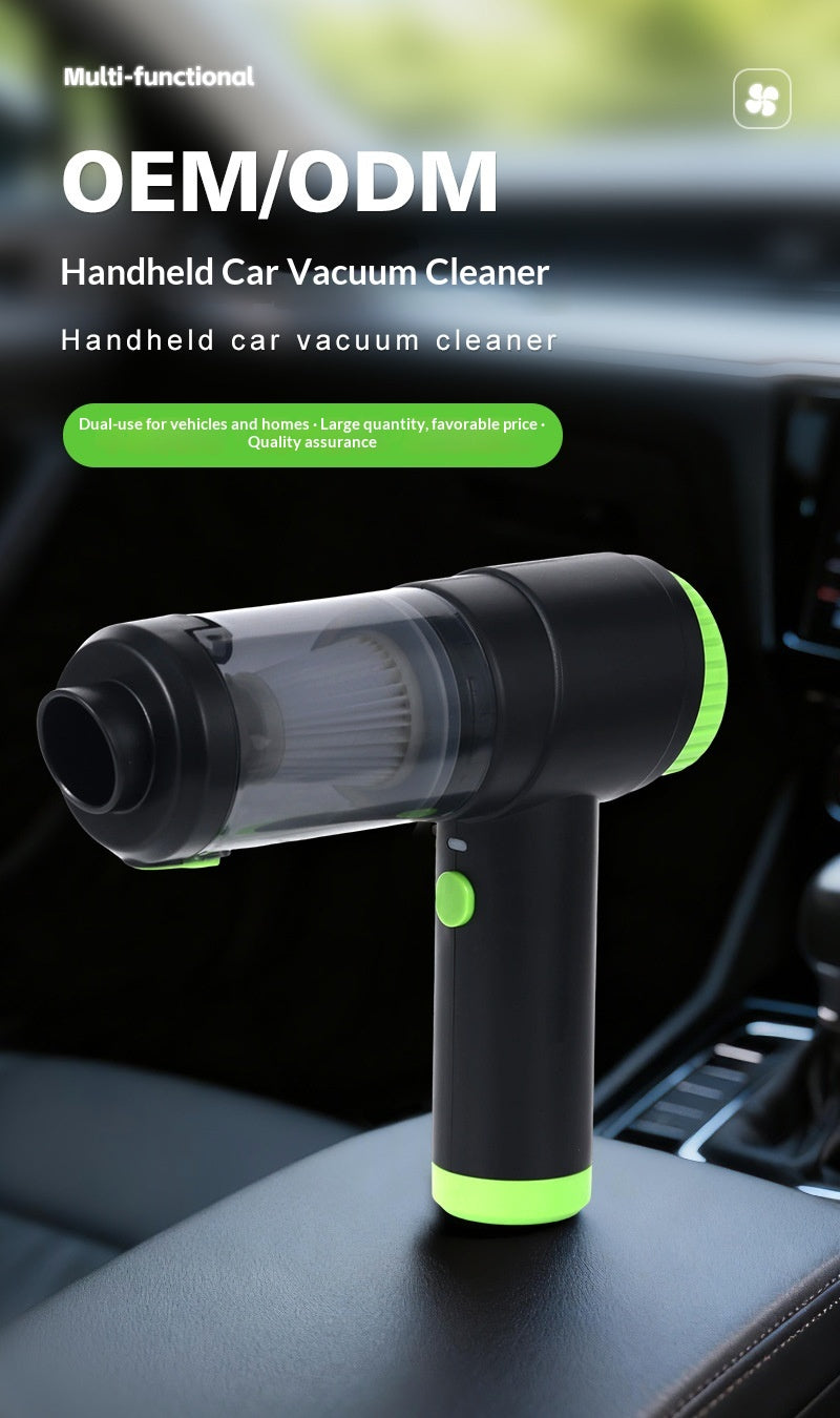 Wet & Dry Cordless Vacuum Cleaner, Blow & Suction Dual-purpose Duster for Car & Home