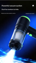 Wet & Dry Cordless Vacuum Cleaner, Blow & Suction Dual-purpose Duster for Car & Home