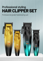 New Men's Hair Clipper, High Power Professional Barber Clippers, Household Electric Hair Trimmer for Fade Haircut
