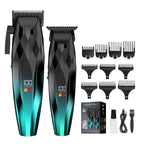 New Men's Hair Clipper, High Power Professional Barber Clippers, Household Electric Hair Trimmer for Fade Haircut