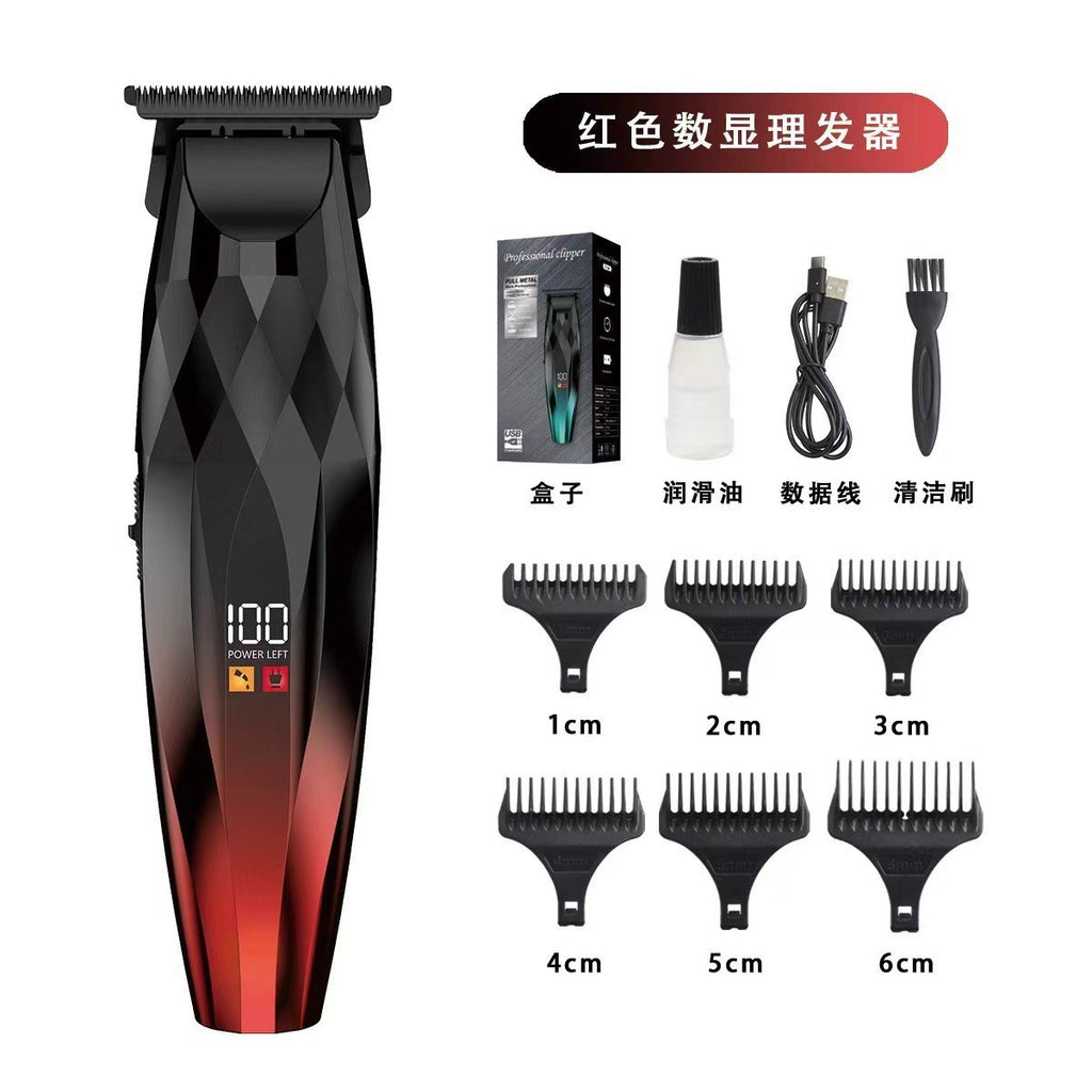 New Men's Hair Clipper, High Power Professional Barber Clippers, Household Electric Hair Trimmer for Fade Haircut
