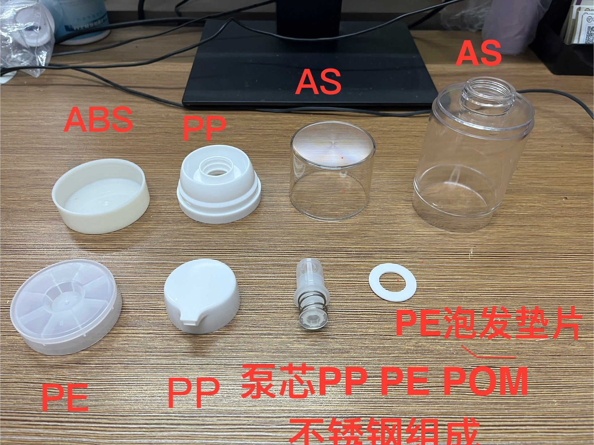 现货大容量乳液真空瓶  按压式透明护肤品瓶多规格亚银真空乳液瓶