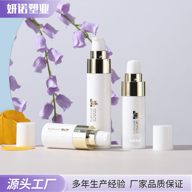 电镀精华乳液真空瓶外出旅行便携分装瓶套装 粉底液按压泵头瓶