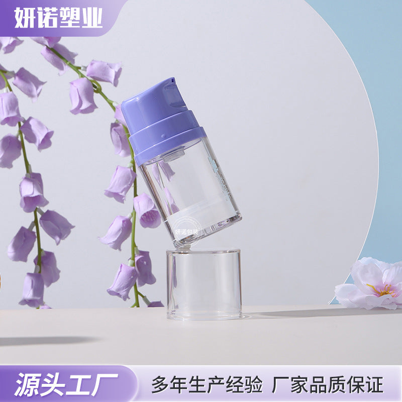 大容量透明简约按压乳液瓶外出旅行真空塑料瓶 身体乳精华液瓶